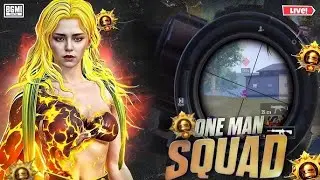 BGMI Live Stream | Playing Solo | 135 SUB |