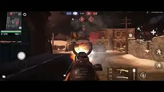 World War Heroes Mobile - Capture Points : Frozen Battle map | WW2 FPS PvP Multiplayer Gaming