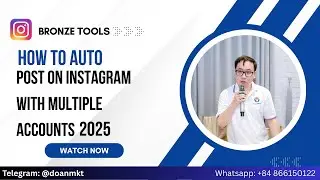 How To Auto Post On Insta With Multiple Accounts 2025 | Instagram Bot