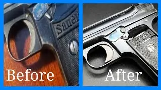 Sauer Model 1926 Export Rust Bluing.