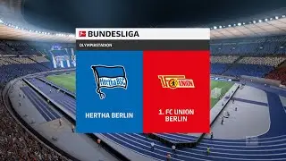 ⚽ Hertha Berlin vs Union Berlin ⚽ | Bundesliga (09/04/2022) | Fifa 22