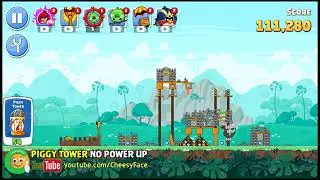 CheesyFace Angry Birds Friends Piggy Tower Walkthrough Level 54  NO POWER UP