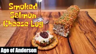 Smoked Salmon Cheese Log