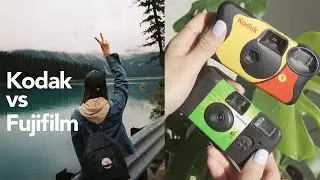 develop my photos from BANFF (VLOG)| Kodak VS Fujifilm disposable camera