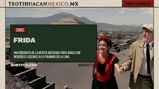 Frida Kahlo y Leon Trotsky en Teotihuac&aacute;n | Frida (2002) | Sub. | Teotihuacan Mexico Guide
