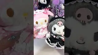 Sanrio My Melody Kuromi Dress Up Plush Dolls #sanrio #mymelody #kuromi #sanriogirl #sanriocore