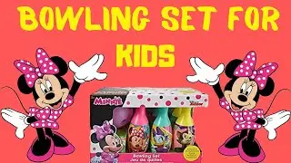Minnie Mouse Bowling Set | Toy Review | Minnie Mouse Toys | Kids Toys | Disney Bowling Set 2020
