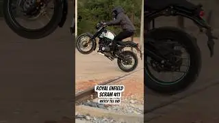 Scram 411 Wheelie