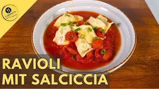 Typisch italienisch: Ravioli mit Salciccia - herzhaft und lecker