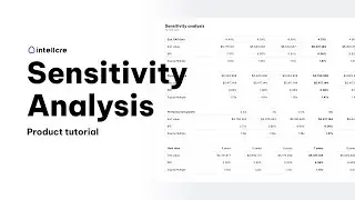 How to Use Sensitivity Analysis in Real Estate Underwriting (IntellCRE Product Tutorial)