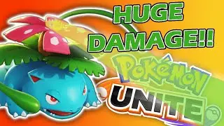 VENUSAUR PACKS A PUNCH!!! | Pokemon Unite Venusaur Gameplay