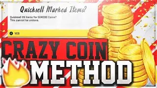INSANE GLITCHY COIN MAKING METHOD/TRAINING METHOD MADDEN 20 HUGE PROFIT