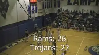 Lamphere Rams vs. Clawson Trojans Highlights (Boys Varsity Basketball) 2/5/10