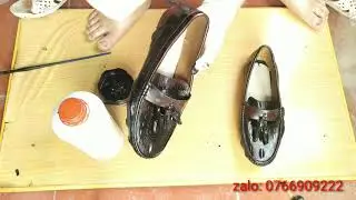 Nước Nhuộm Đồ Da, Hướng Dẫn Cách Nhuộm Giày Da Cũ Thành Giày Mới, Cương Giày 0766909222