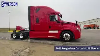 2025 Freightliner Cascadia 126 Sleeper Walkthrough Video