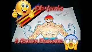 Dibujando a Gorras Pintadas Ultra Instinto version Dragon Ball Super | DibujArts