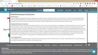 Risk Disclosure 10 seconds