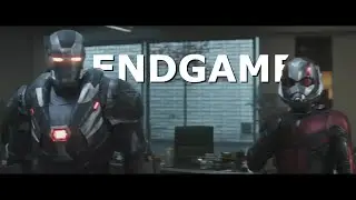 AVENGERS ENDGAME ANT-MAN, WAR MACHINE AND ROCKET CLIPS