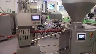automatic sausage stuffer and dual clipper /whatsapp:+86-18034210278
