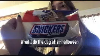what I do the day after halloween vlog |LOVE HAILEY