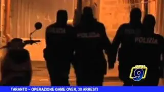 Taranto |  Operazione Game Over, 30 arresti