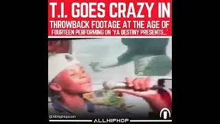 T.I. RAPPING AT 14 YEARS YOUNG - BACK IN ATL - HIS MAMA SAID HE WAS GON BE A STAR #SHORTS #RAP #ATL