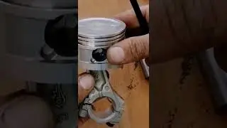 Connecting rod and piston rings #repairing_show #small_engine