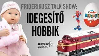 FRIDERIKUSZ TALK SHOW: Ideges&iacute;tő hobbik, 1995. /// Friderikusz Arch&iacute;v 365.