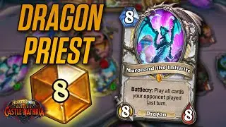 Dragon (Thief) Priest Is ALSO a Top 10 Legend Deck?! | Savjz Hearthstone