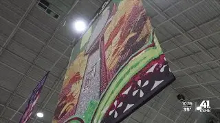 Artist combines football and art to make name for himself in New Orleans