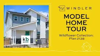 Windler | KB Home Wildflower Collection Plan 2138 Model Home Tour | New Homes in Aurora