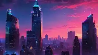 Hyper realistic Future city AI generated 4k video Ai Galaxy