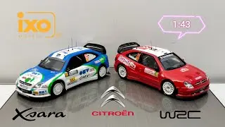 Обзор моделей Citroen Xsara WRC 1:43 IXO-Models