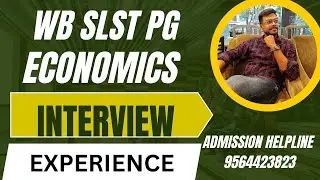 SLST PG ECONOMICS INTERVIEW EXPERIENCE || DAY 01 || Abhishek Sir || GIFT OF THE GAB EDU ||