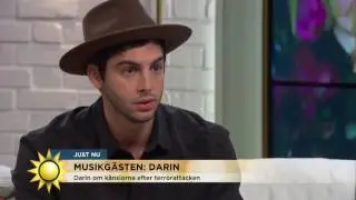 Darin om känslorna efter terrorattacken - Nyhetsmorgon (TV4)