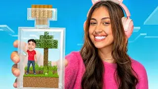 PRENDI MEU AMIGO dentro de uma GARRAFA no MINECRAFT!