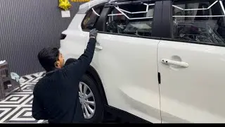 Grand Vitara 9H ceramic coating work full video #trading #ultrashinestudio #ambala #vairal ￼