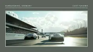 4K Gran Turismo Jazz Funk Music | N&uuml;rburgring Motorsport Caf&eacute;