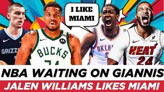 Jalen Williams Likes the Miami Heat, Herro on the TRADE Block & Giannis READY to MOVE?!