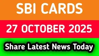 sbi cards share latest news | sbi cards share news today | sbi card share news