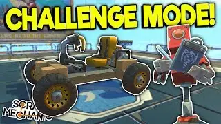 NEW CHALLENGE MODE UPDATE! - Scrap mechanic Gameplay - Build Challenge
