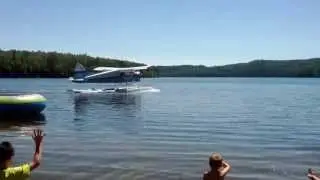 Beaver Departing Aylen Lake