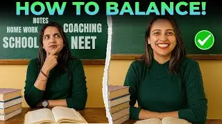 How To Balance School + Coaching ?? Balance both like a pro!✅ | Exam Winner