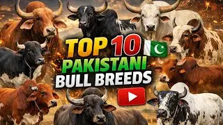   🐂 Top 10 Pakistani Bulls | Pakistan Ki Mashhoor Bull Breeds | Desi Bail Power 💪| Sahiwal - Dhhani|