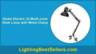 globe electric 32 multi joint desk lamp with meta