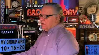 KC9VKV HAM RADIO QSO-VLOG - LINWOOD-K2LLC - VA.  7410/HEADSET SET UP - JIM FERGUSSON/TRAX - RS 4915