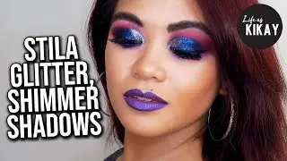 Stila Magnificent Metals Liquid Eyeshadow GLAM AF Makeup Tutorial