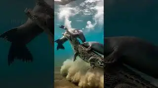 Seal Family Fights Off Dangerous Predator! #Animals #Wildlife #Ocean