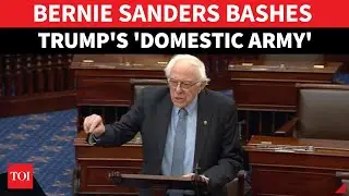 'Trump's Domestic Army On The Loose': Bernie Sanders Pushes To Shift ICE's $75 Bn To Medicaid