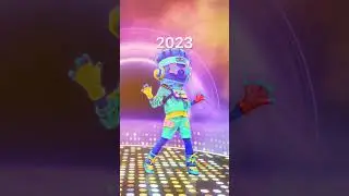 Just Dance Blue 2017 vs 2023 #justdance